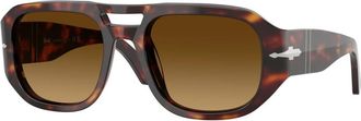 Persol Vincent zonnebril - unisex - Zonnebrillen - Bruin - 53 MM - Accessoires