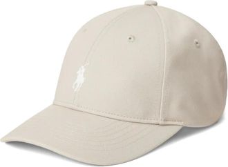 Ralph Lauren logo-embroidered baseball cap - men - Polyester - One Size - Neutrals