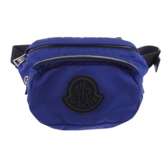 Moncler Pre-owned Shoulder Bag - Dames - Pre-owned - Blauw - Maat: ONE Size