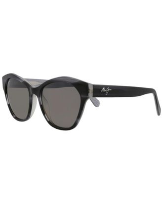 Maui Jim Womens 55Mm Polarized Sunglasses