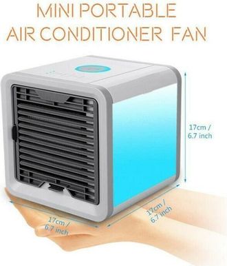 OEM Enfriador De Aire Arctic Cube - Mini Ventilador Humidificador Limpiador - Blanco