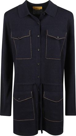 Guest In Residence Industry Flap Pocket Cashmere Cardigan