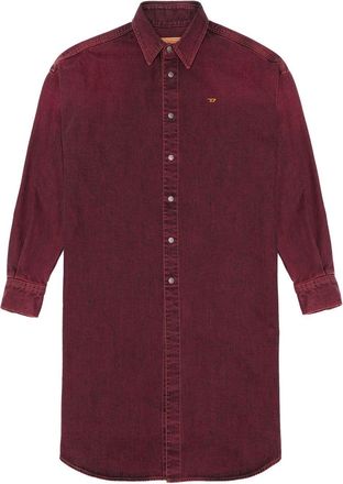 Diesel Lunar New Year Capsule x denim dress - women - Cotton - M - Red
