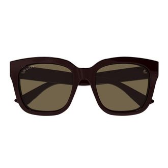 Gucci Sunglasses, unisex, Red, Size: 54 MM Gg1338S Oversize Sunglasses