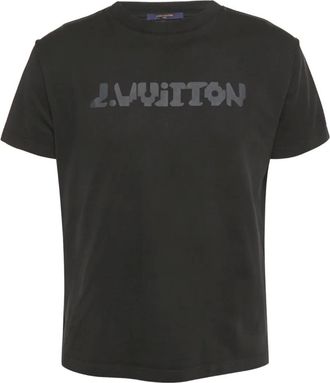 Louis Vuitton T-shirt con logo - Nero