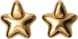 Burberry Stervormige oorbellen - Goud