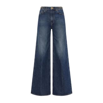 Ulla Johnson Los Jeans Acampanados Stretch Valory - Jeans - Mujer - Azul - W27