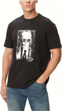 Karl Lagerfeld Uomo, Top, Nero, M, new