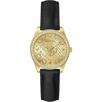 Guess Gw0989L2 Horloge - Dames - Accessoires - Geel - Maat: ONE Size