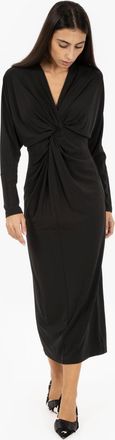 Semicouture Abito midi Eugenia nero