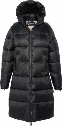 Schott NYC Lange donsjas met kap BELSTAR 2 W RS