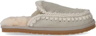 Mou PANTOFOLA FULL ESKIMO STICH SILVER BIRCH MOU
