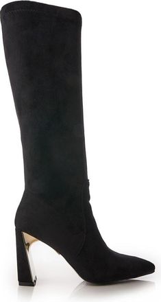 Moda in Pelle Tamika Alcantara Heeled Boots