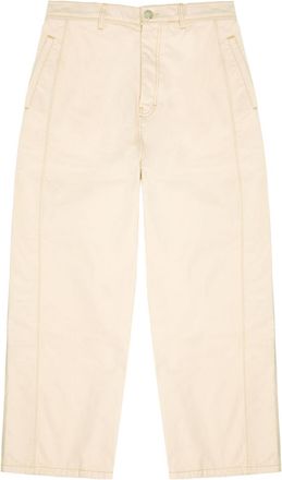 Ami Ami Paris Panelled Wide-leg Jeans - Off White - 30 (W30 / S)