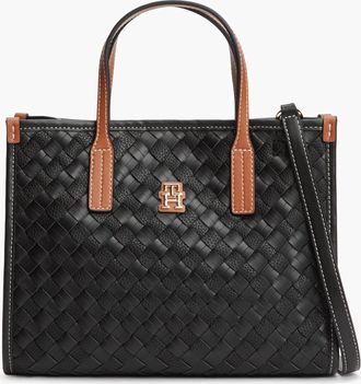 Tommy Hilfiger Womens TH City Mini Tote Bag in Black - One Size