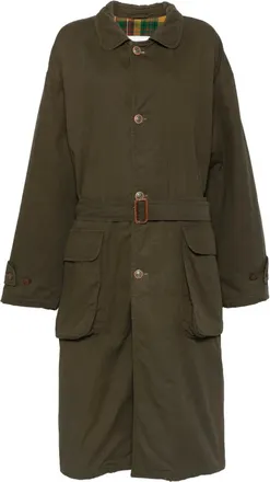 C.P. Company Cappotto con cintura anni 90 - Verde