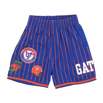 Mitchell & Ness Sportswear, male, Blue, Size: XL Florida Gators Basketball Shorts