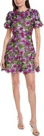 Milly Milly Yasmin 3D Embroidered Mini Dress
