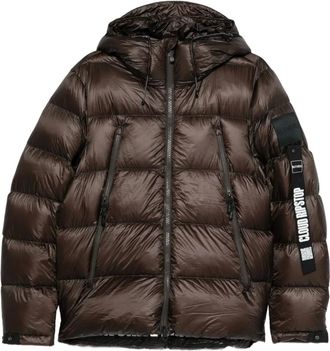 Outhere zipped hooded jacket - men - Fabric - S - Brown