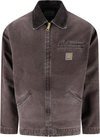 Carhartt Work in Progress Brown OG Detroit Organic Cotton Jacket