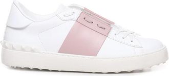 Valentino Garavani Open Sneaker - Dames - Sneakers - Wit - 39 1/2 EU - Leer - Schoenen