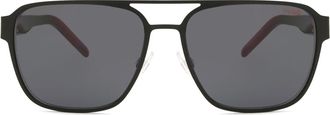HUGO BOSS HG 1298/S OIT/IR Mens Sunglasses Black Size 57