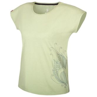 Oc&uacute;n Kimo T Blossom-Art T-Shirt f&uuml;r Damen | gr&uuml;n