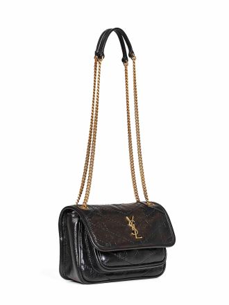 Saint Laurent Niki Shoulder Bag - Black
