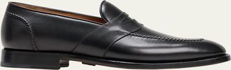 Ralph Lauren Purple Label Mens Meegan Leather Penny Loafers