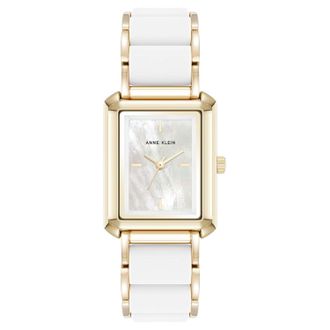 Anne Klein Womens Classic White Dial Watch