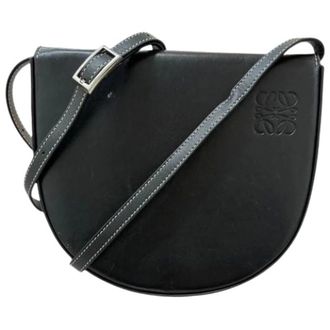 Loewe Borsa a tracolla Pre-owned Heel Pouch in pelle - - Pre-owned - Donna - Nero - ONE SIZE