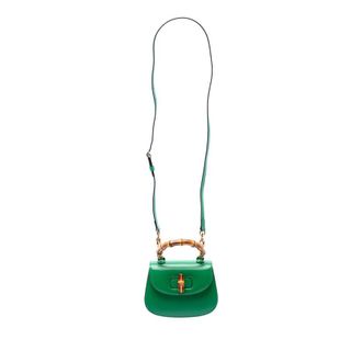 Gucci Pre-owned Gucci Mini Calfskin 1947 Bamboo Top Handle Bag Ladies 5QUEXQO6T87R3O4O