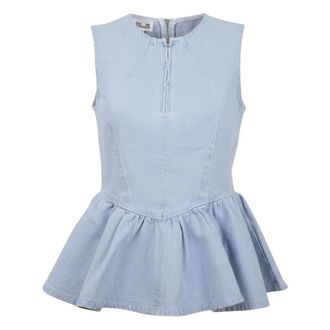 Baum Und Pferdgarten Merja Top - female - Baum und Pferdgarten - Sleeveless Tops - Blue - L - Tops