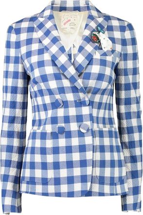 Maison Common Vicky double-breasted blazer - Blue