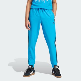 adidas Originals ADIDAS Originals Mens SST Bonded Track Pants - Blue Recycled Material - Size X-Small