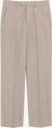 Valentino Valentino boutonn&eacute; wool trousers Man LIGHT GREY 44