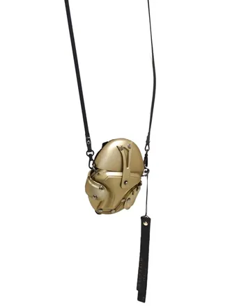Innerraum Egg studded cross body bag - women - Shell - OS - Gold