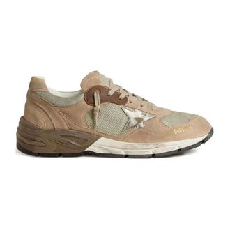 Golden Goose Sneakers in Pelle Running Dog - - Shoes - Uomo - Marrone - 42 EU