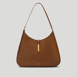 DeMellier The Large Tokyo in Tan Smooth Leather Shoulder bag