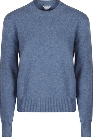Bottega Veneta Donna, Maglie, Blu, M, new