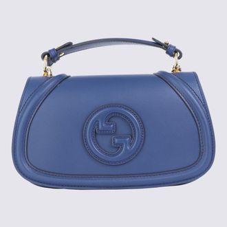 Gucci Blue Leather Blondie Shoulder Bag