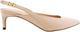 Bally Edeline Leather Slingback Pumps, Brand Size 35 ( US Size 4.5 )