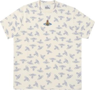 Vivienne Westwood Oversized T-shirt - Heren - T-shirts - Wit - L - Katoen - Tops