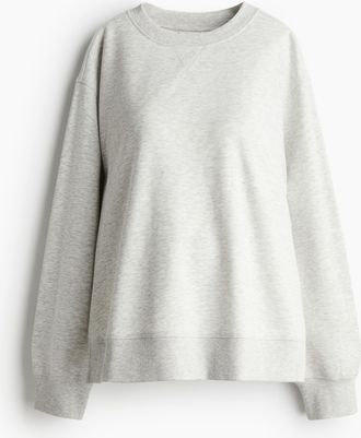 H&M MAMA Sweatshirt - Hellgraumeliert