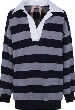 N&deg;21 Sweatshirt Polo Neck E021.4097 R861