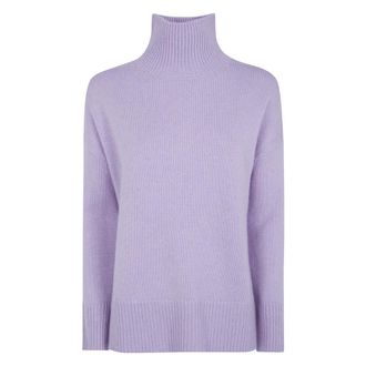 Kujten Cashmere Knitwear - Knitwear - Mujer - P&uacute;rpura - M