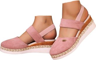 Generic Orthopedic Closed Toe Platform Wedge Sandals for Women Summer Dressy,2026 Casual Comfortable Lightweight Platform Wedges Heels Sandals Walking Non Sli