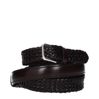 Dolce & Gabbana Dolce&Gabbana Herrens G&uuml;rtel aus braunem Leder