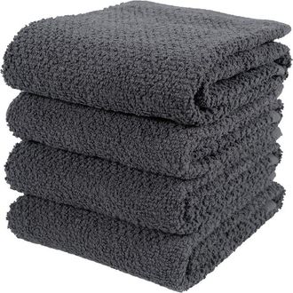 KAF Home Kaf Home Deluxe Popcorn Terry Kitchen Towels Set Of 4