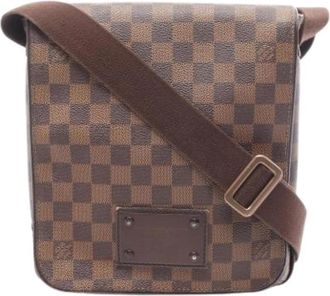 Louis Vuitton Pre-owned Cross Body Bag - unisex - Vintage Schoudertas - Bruin - ONE Size - Leer - Vintage